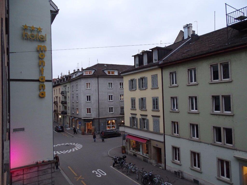Hotel Montana Zurique Exterior foto
