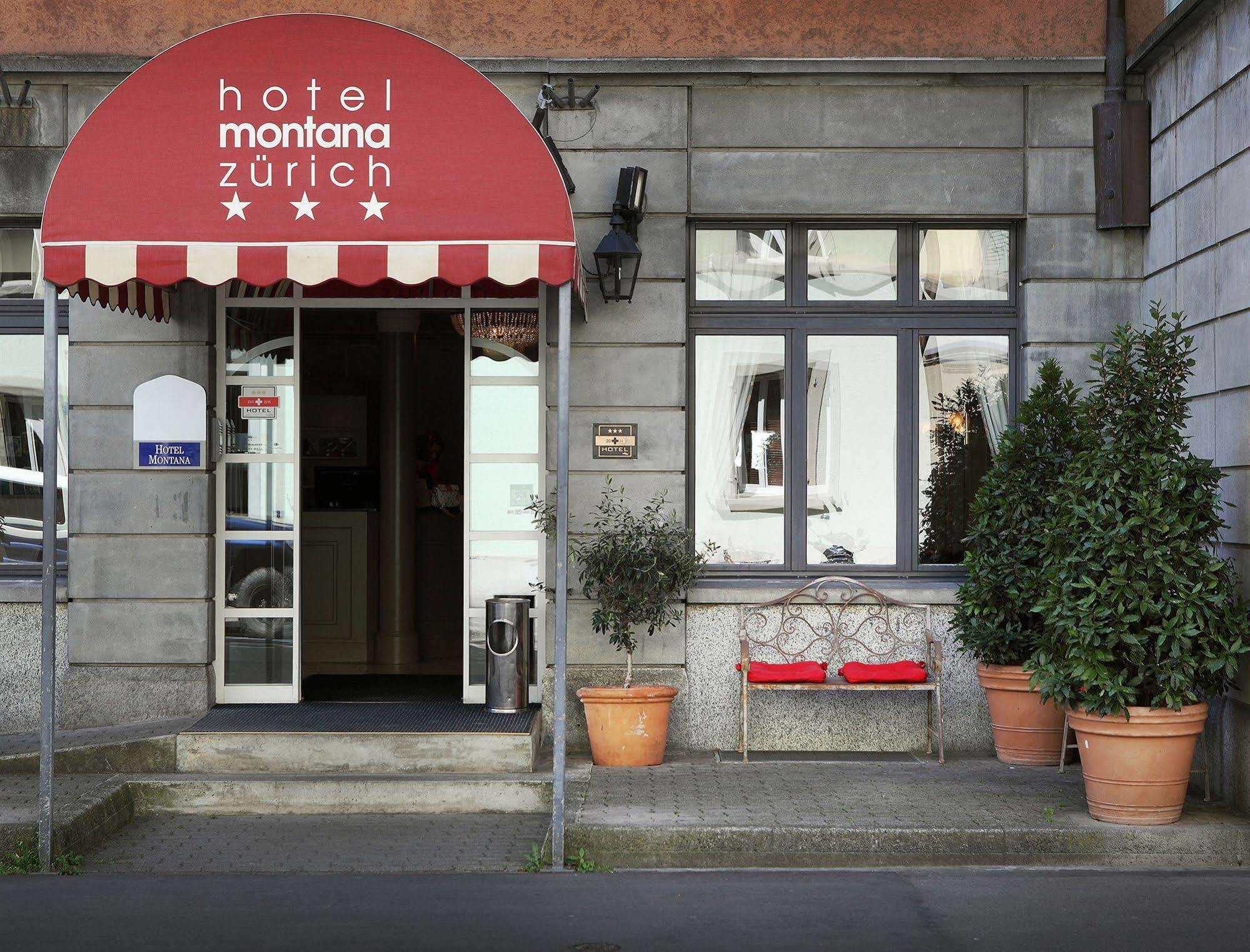 Hotel Montana Zurique Exterior foto